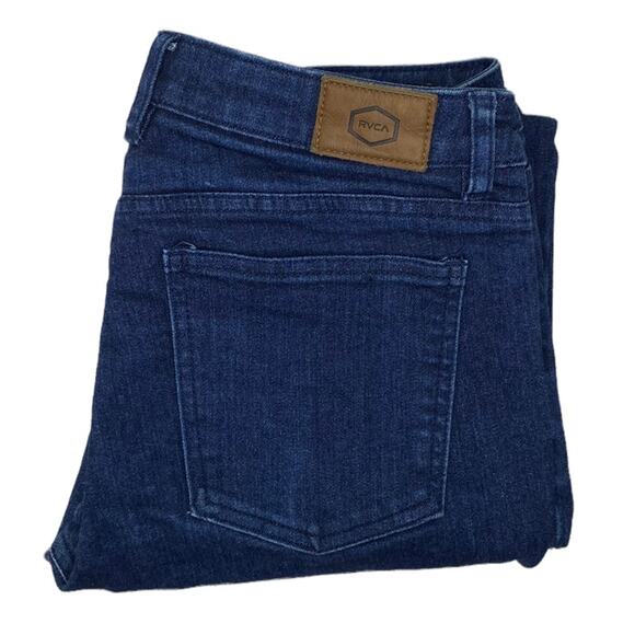 RVCA Skinny Jeans Dayley Medium Wash Size 30 - Picture 6 of 10